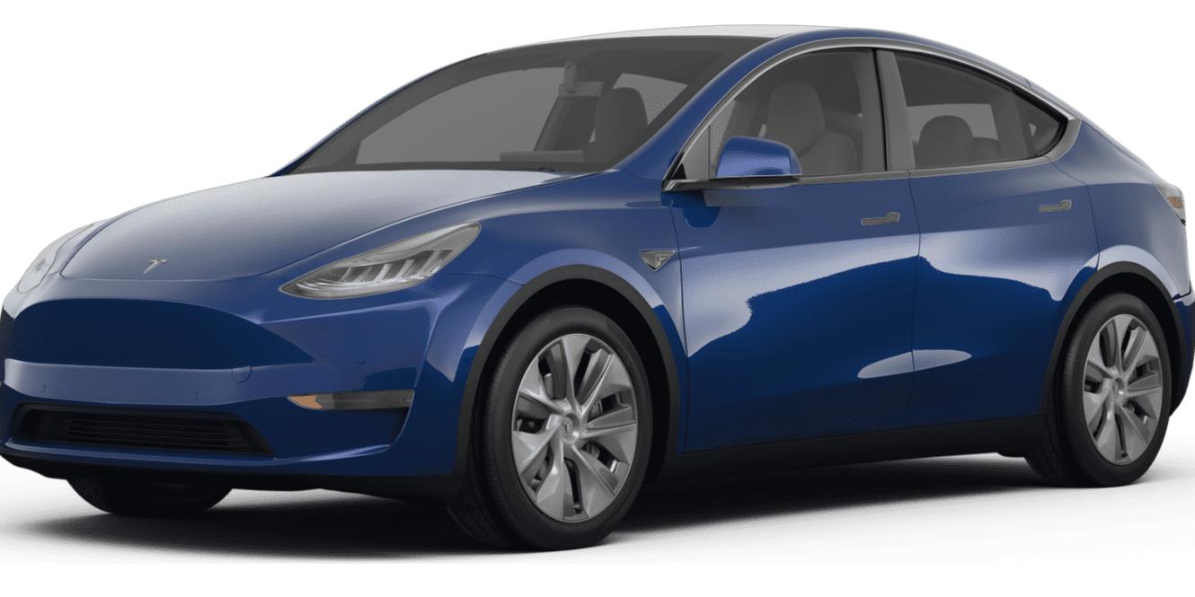 TESLA MODEL Y 2022 7SAYGAEE4NF324234 image